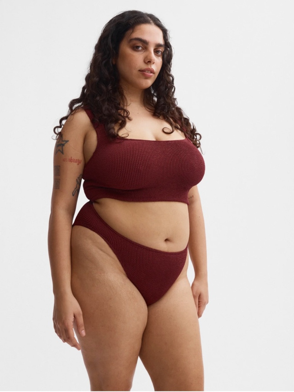 Youswim Verve Standard Waist Bikini Set in Garnet Stretch I (US 2-12)